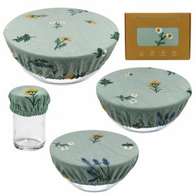 Lospara breathable cotton-linen bowl covers improve fermentation airflow for starters and bowls.