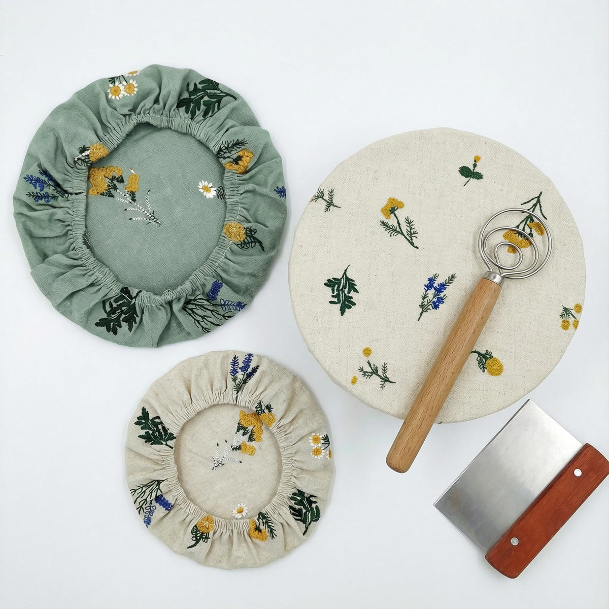 Lospara zero-waste kitchen essentials promote sustainable, reusable food covers.