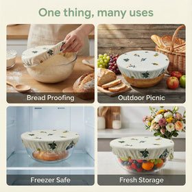 Lospara large proofing banneton cover highlights breathable fabric for dough fermentation.