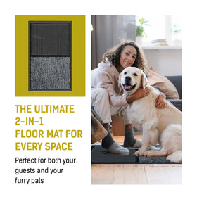LOSTRONAUT scrape-and-dry mat for quick outdoor footwear drying