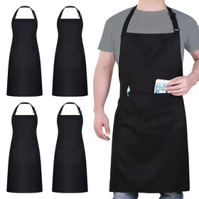 loteaf chef apron waterproof black offers splash protection for cooking