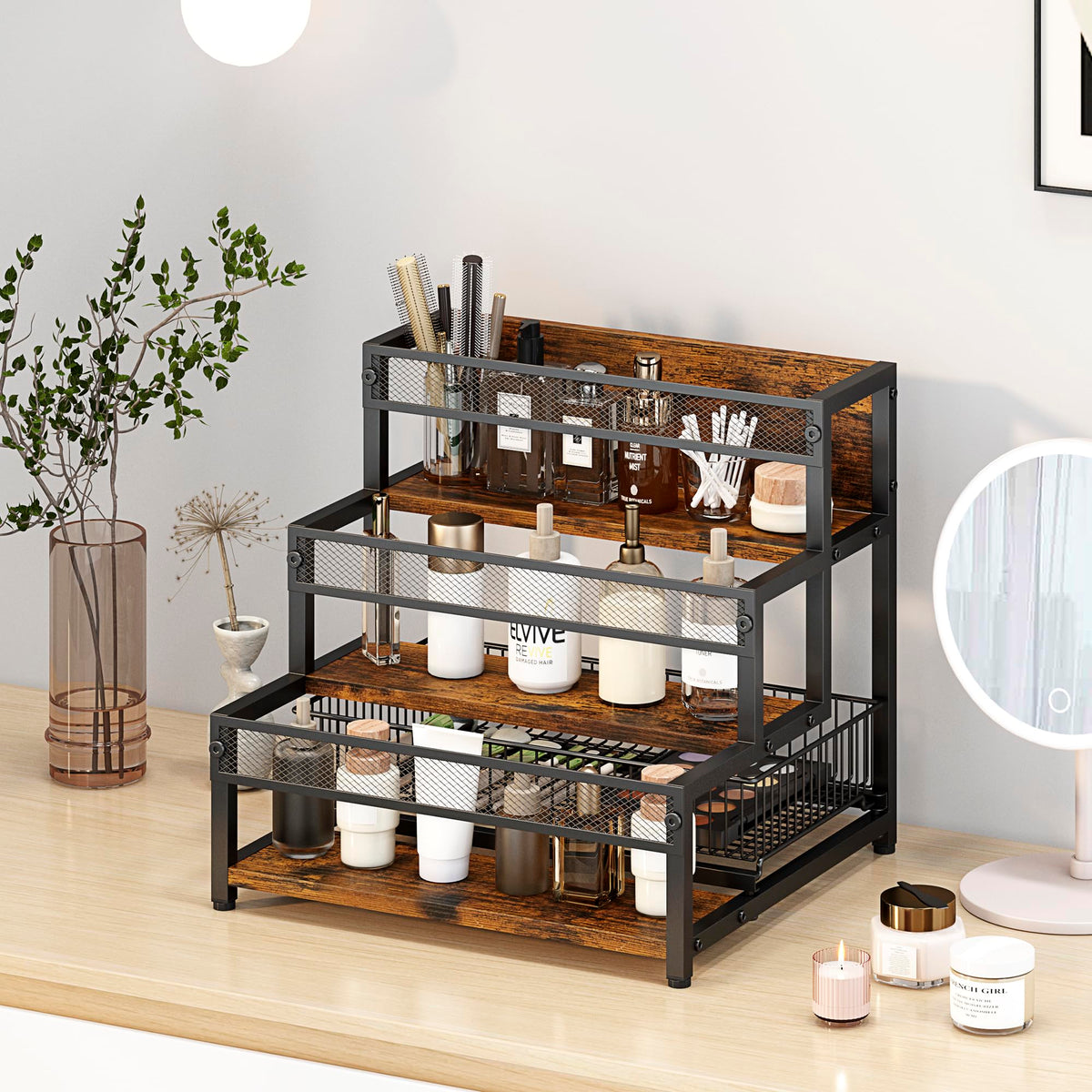 LOTEYIKE gift idea for housewarming with practical coffee station organizer