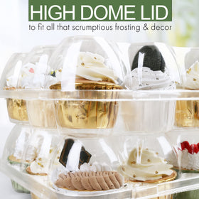 LotFancy includes 60 disposable liners for quick preps and servings.