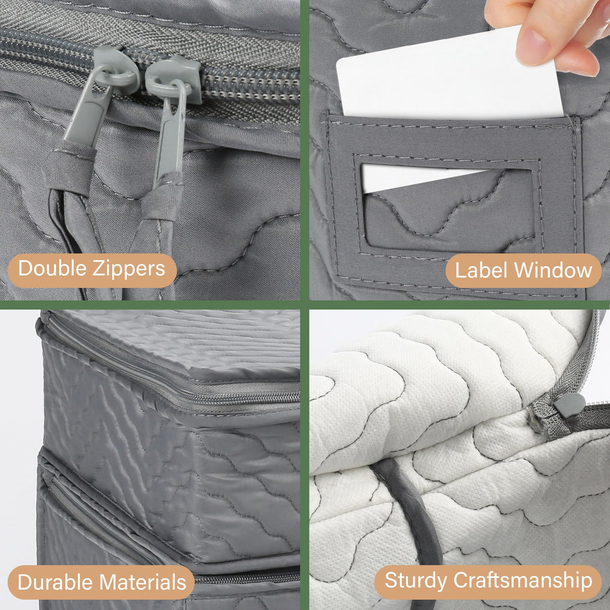 LotFancy dinner plate case shows high-capacity storage for plates