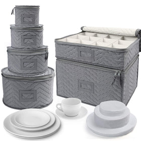 LotFancy storage set ideal for holidays and gatherings