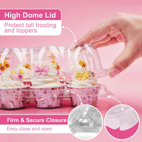 LotFancy stackable design for neat display and secure storage