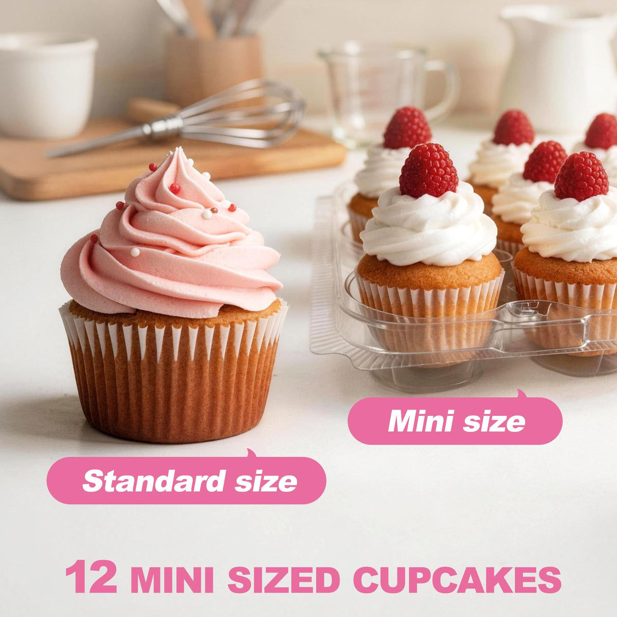 LotFancy transport-ready containers ideal for bakeries and events