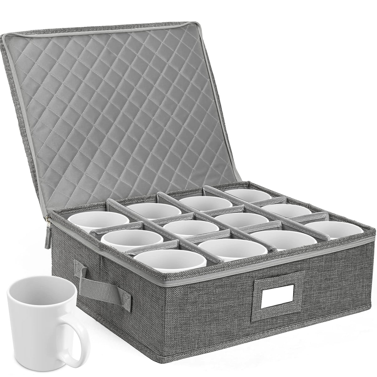 LotFancy space saving design fits in cabinets and RV storage