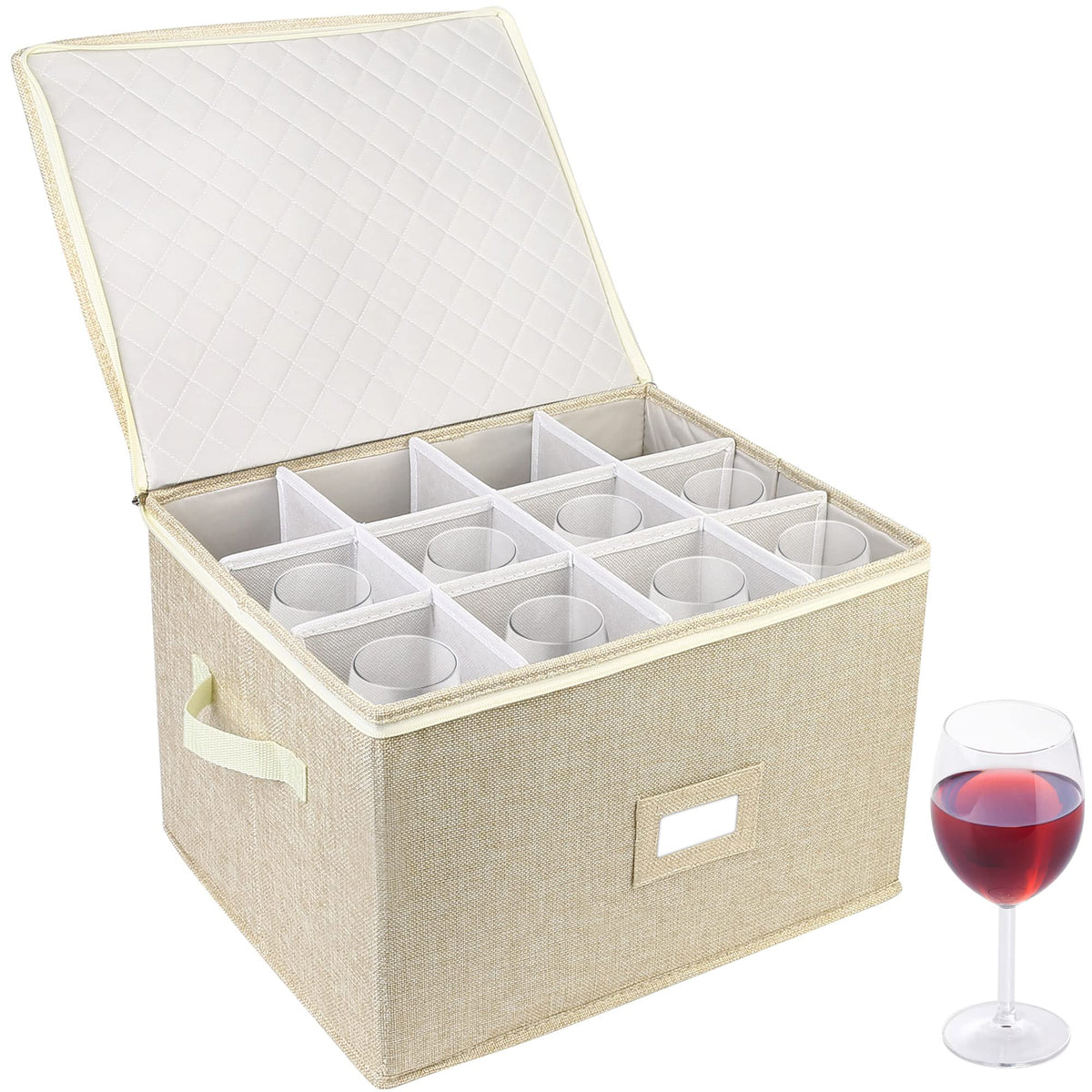 LotFancy label window helps quick identification of contents