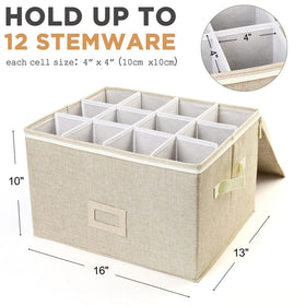 LotFancy box with removable bottom panel for compact storage when not in use