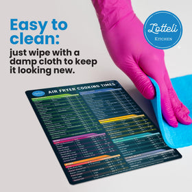 LOTTELI KITCHEN gift-ready cheat sheet magnets ideal for home cooks.