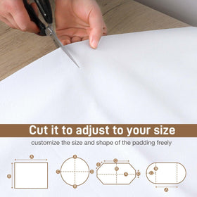 LotuFlor table-pad protects tables from heat and hot dishes during gatherings.