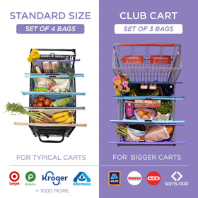 Lotus Original Trolley bags with detachable rods for versatile on the go storage.