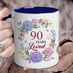 LOTWATEGO 90th birthday mug morning coffee scene
