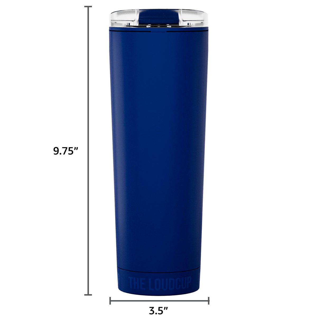 LoudCup 23 oz capacity supports hydration during long sports days.