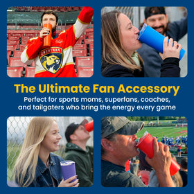 LoudCup durable reusable bottle supports eco-friendly celebrations.