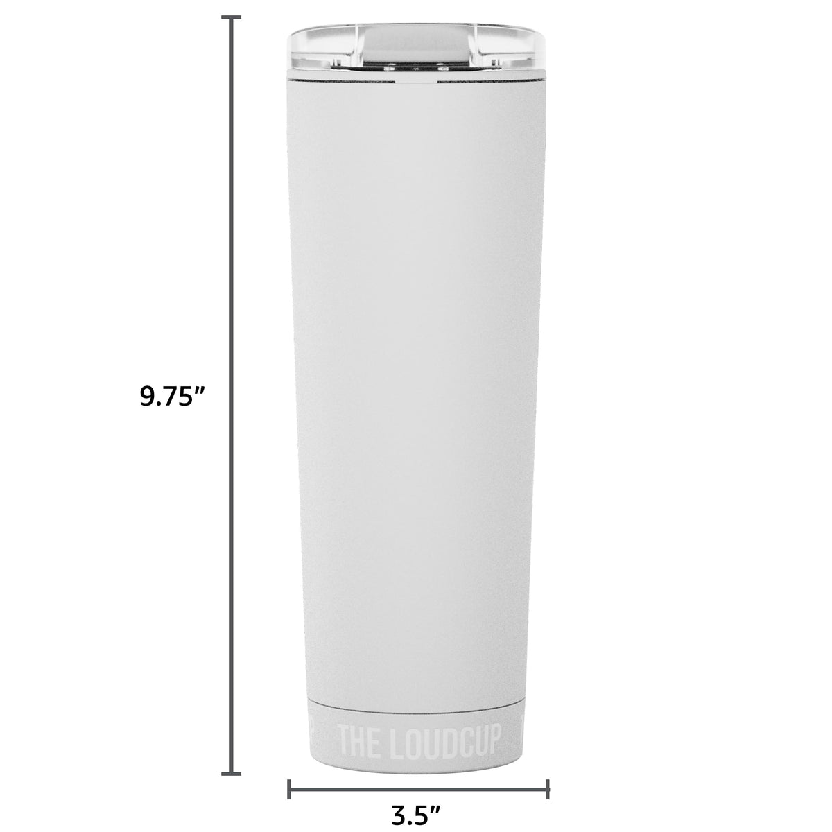 LoudCup easy-clean design simplifies washing after events.