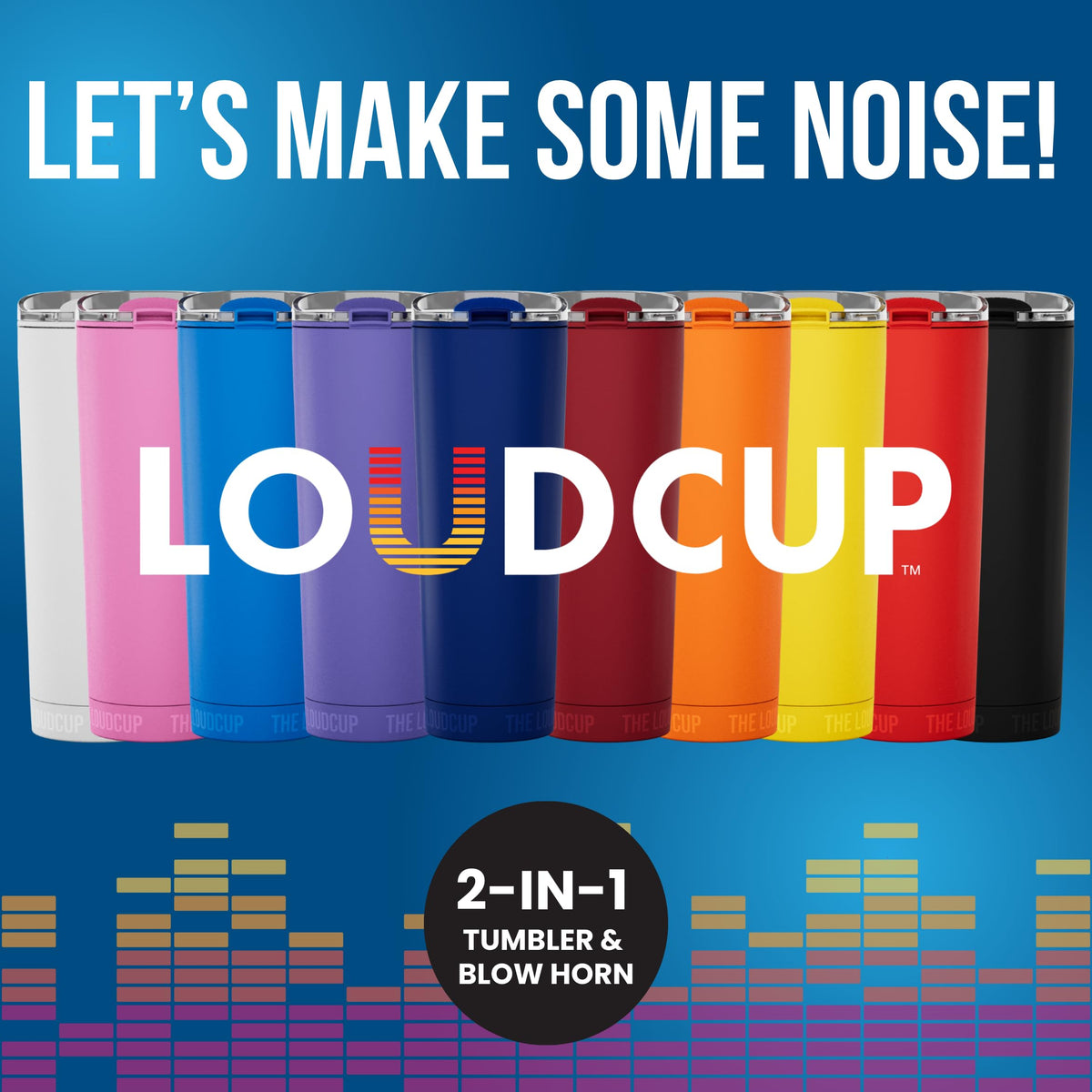 LoudCup is ideal for moms, players, and fans who want audible support.