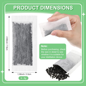 Lounsweer coconut shell charcoal sachets for reliable impurity removal
