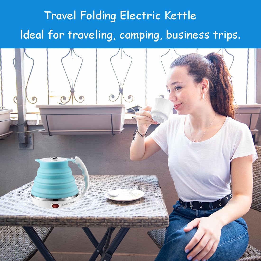 LOUTYTUO BPA-free outer shell for safe heating