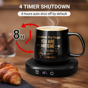 LOUTYTUO mug lid retains heat for longer sips