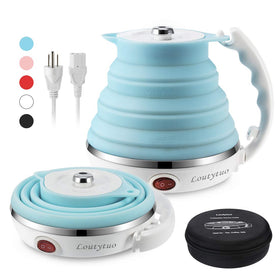 LOUTYTUO ultrathin travel kettle folded for compact packing