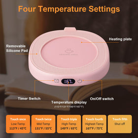 LOUTYTUO Heating plate close-up highlighting safe, even contact