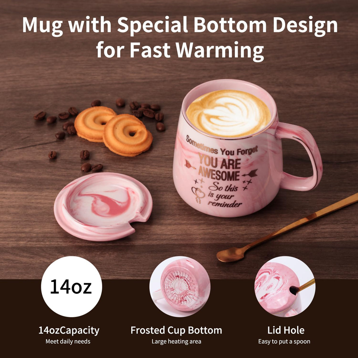 LOUTYTUO Cup compatibility plate demonstrates versatile cup options