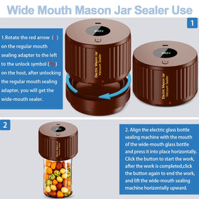LOVE MOMENT included regular-mouth lids for everyday leftovers