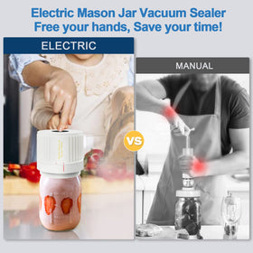 LOVE MOMENT wide-mouth seal converter close-up shows reliable jar sealing for pantry storage.