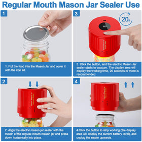 LOVE MOMENT wide-mouth seal converter shown for versatile sealing