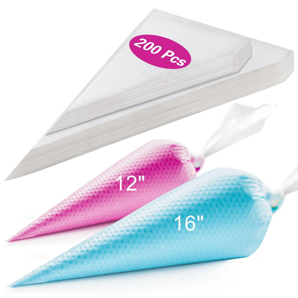 LoveBB 12-inch piping bag with thick design offering strong reliability for detailed decorating