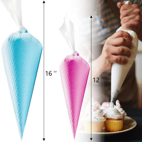 LoveBB piping bags showing easy cut-and-fill setup for quick use