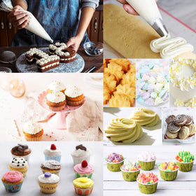 LoveBB piping bag with textured grip for precise decorating.