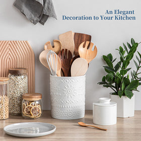 Lovecasa durable utensil holder withstands daily kitchen use