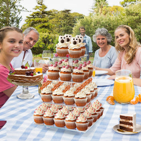 LoveDisplay durable acrylic construction delivers long-lasting dessert displays.