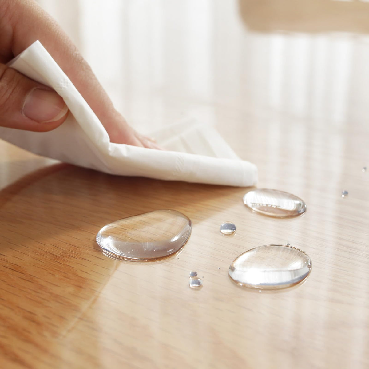 LovePads table protector for kitchen counters protects against spills during cooking.
