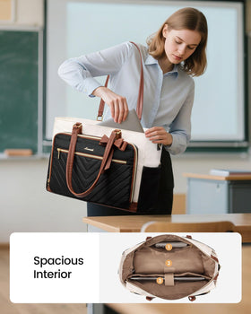 LOVEVOOK multipocket organization tote keeps essentials within easy reach.