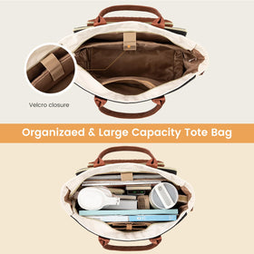 LOVEVOOK water-resistant exterior keeps belongings protected during commutes.