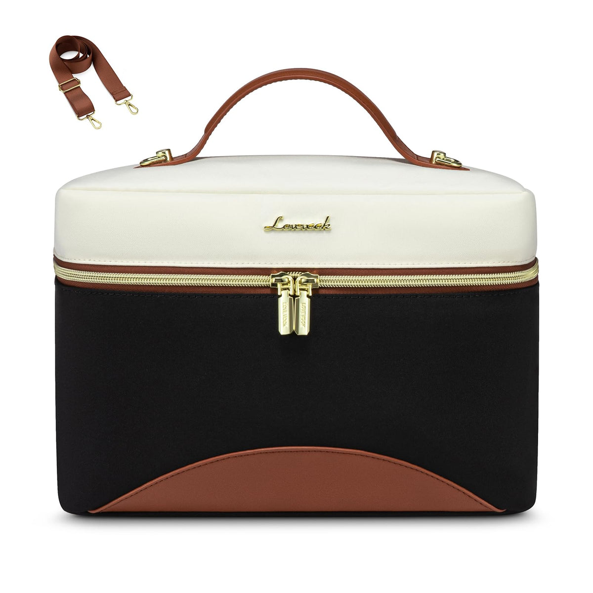 LOVEVOOK insulated lunch bag medium capacity, ideal for office meals.