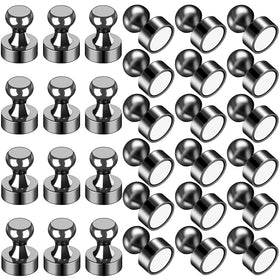 LOVIMAG fridge magnets 30pcs hold notes securely on a fridge or whiteboard.