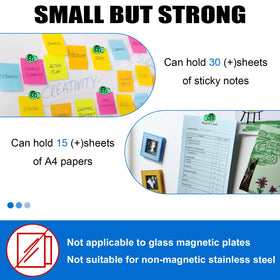 LOVIMAG magnets used on whiteboard for quick notes