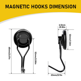 LOVIMAG anti-rust coating magnet maintains long-lasting shine.