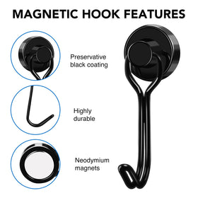 LOVIMAG cruise cabin organization with magnetic hooks maximizing space.