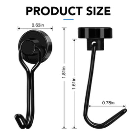 LOVIMAG rotating swing magnet on cabin door for quick access.