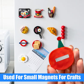 LOVIMAG magnets used in a craft project for DIY assembly.