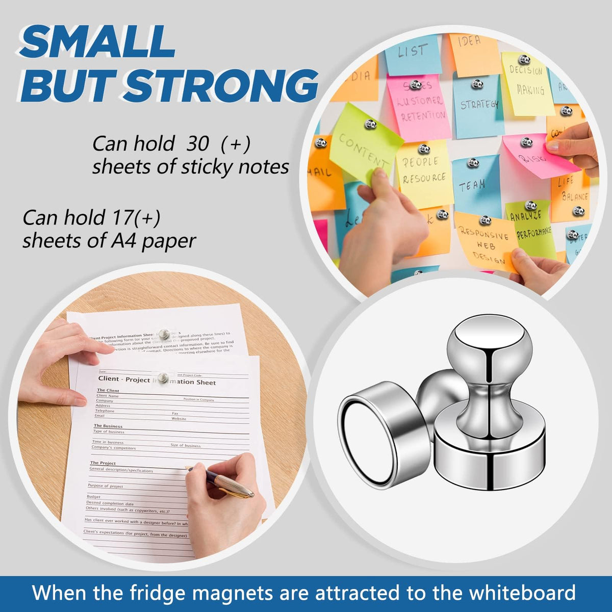 LOVIMAG strong magnets ideal for classrooms and whiteboards