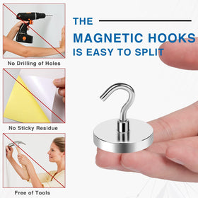 LOVIMAG magnetic hook for indoor and outdoor use in classrooms and workshops