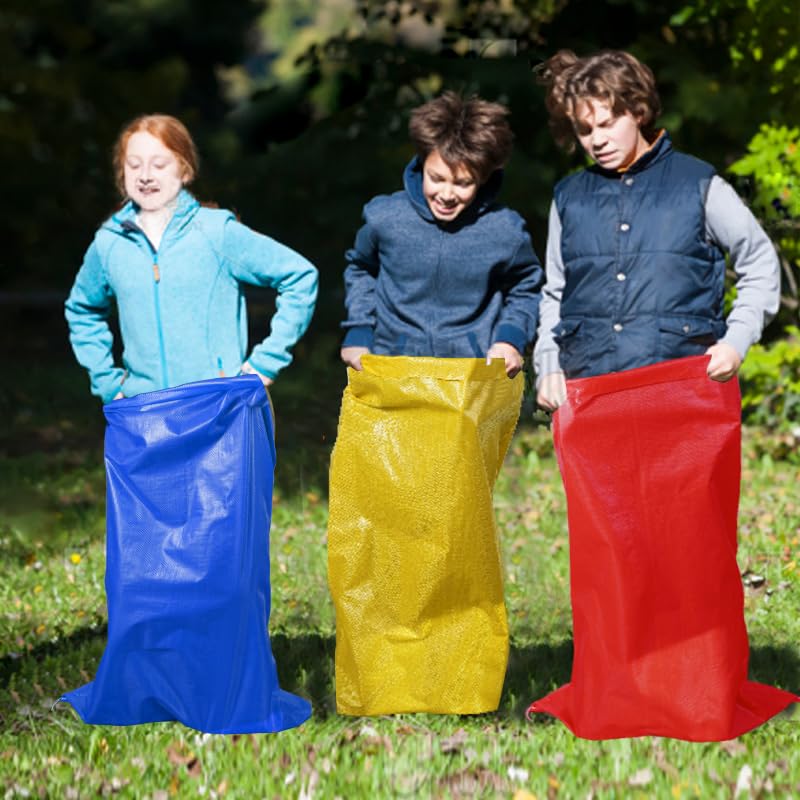 LOVYNO reusable potato sack bags for storage of grains, rice, and seeds