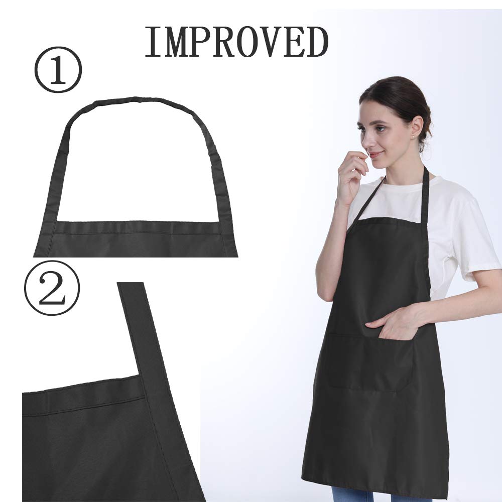 loyhuang apron two pockets close-up showing convenient storage
